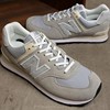 NEW BALANCE男鞋女鞋NB574系列运动灰色休闲鞋ML574RD2