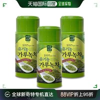 韩国直邮nokchawon绿茶园有机农，绿茶粉6瓶各种点心，零食材料敷面膜
