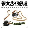复古单反手(单反手)绳纯手工，相机背带微单相机腕带，适用于富士x100t索尼a7
