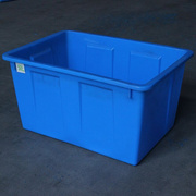 特大号塑料水箱养鱼箱长方形水桶储水箱子加厚水产养殖周转箱鱼龟