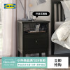 IKEA宜家IDANAS宜达奈床头桌床头柜简约现代置物架小柜子北欧风