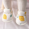 婴儿护脚鞋子6-12个月宝宝，鞋春秋男女新生，步前软底棉布防掉鞋学步