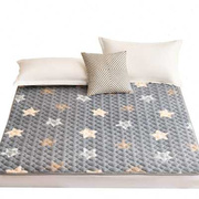 珊瑚牛奶法兰绒床垫软垫褥子家用毛毯子(毛毯子，)铺床上垫褥宿舍加厚床褥垫