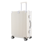 多功能行李箱铝框款24寸旅行皮箱女学生，拉杆箱结实耐用加厚密码箱