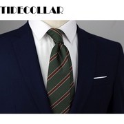 西装领带男士商务正装条纹，8cm时尚休闲韩版新郎结婚领带学生面试