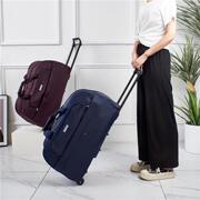 韩版轻便学生拉杆包旅行包大容量行李拉杆袋登机箱包短途旅游包潮