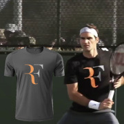 费德勒网球服短袖t恤速干透气男纳达尔比赛训练运动网球上衣定制