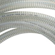 耐高温160度钢丝管PVC加厚热透明吸料软管真空塑料水管耐高压水管