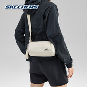 Skechers斯凯奇男女款时尚单肩包大容量吐司包学生运动斜挎包