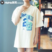Nike耐克女装2023秋时尚印花透气圆领休闲短袖T恤 FQ0362-113
