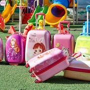 儿童拉杆箱卡通16寸18寸男女孩行李箱，万向轮宝宝拖拉箱幼儿园定制