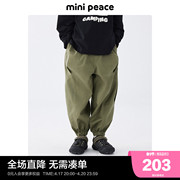 minipeace太平鸟童装男童裤子春季儿童工装裤潮酷户外长裤