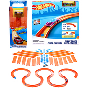风火轮多款直线轨道弯道配件-儿童滑行玩具，车赛道扩展连接diy组件