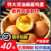 麻酱鸡蛋正宗天津蓟县土特产，真空包装开袋即食咸淡适中熟食咸鸡蛋