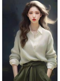 高级感超好看绿色假两件毛衣外套女秋冬季韩系慵懒风软糯针织上衣