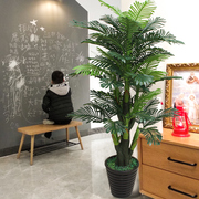 仿真绿植盆栽摆件客厅，室内装饰大型假植物塑料，散尾葵落地假树假花