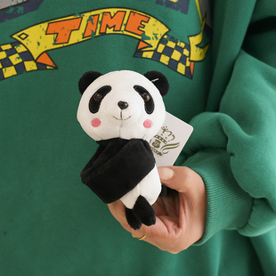 熊猫拍拍带手环啪啪圈趴在身上的抱抱熊猫四川成都基地同款纪念品
