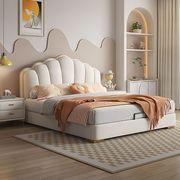 床双人1.8x2米网红床现代可收纳储物气动床1.5米单人软床