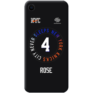 芒客公牛罗斯rose手机壳，纽约尼克斯4号黑色，球衣硅胶软壳13pr玻璃