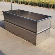 304不锈钢水箱方形储水箱，储物箱落地式浸泡池卤煮桶工业储水桶