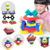 贝旺魔塔玩具早教儿童，益智桌面组合拼装大颗粒，积木宝宝智力教具