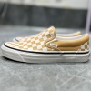 Vans Slip-On夏季男女款橘黄棋盘格低帮懒人帆布板鞋VN0A7Q58BLS