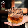 落笙玻璃公道杯日式加厚分茶器耐高温茶海单个纯手工高档茶具配件