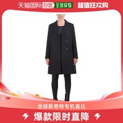 香港直邮潮奢 cole haan 可汗 女士不对称耸肩翻领大衣