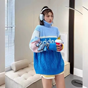 adidas阿迪达斯三叶草男女情侣，款宽松运动针织，毛衣套头衫hz9215