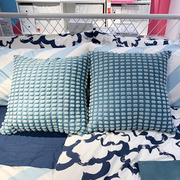 ikea宜家斯瓦伯佩垫套靠垫套沙发，抱枕套50x50cm方形纯色北欧风
