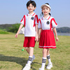 小学生校服短袖夏季套装定制一年级班服运动会春秋幼儿园园服