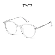 木九十眼镜框mj101fh030镜腿圆圈，装饰时尚设计感潮流镜架