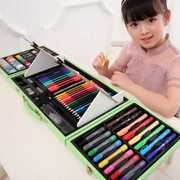 儿童水彩笔套装画笔礼盒，幼儿园初学者彩色笔72色儿童绘画蜡笔小学