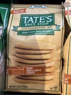  美国进口 TATE'S纯素云呢拿枫糖曲奇饼干/香草味曲奇饼