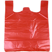 料加厚红色塑料袋背心袋方便袋袋马夹袋购物袋食品袋