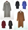 vintage日本制复古毛呢，女装外套中长款孤品，羊毛大衣外套39-41