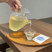 日式ins耐热玻璃花茶壶水果茶壶泡茶壶下午茶茶具套装凉水壶扎壶