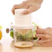 家用手动榨汁器 婴儿宝宝挤汁器迷你水果汁机压榨橙汁挤柠檬器代