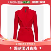 香港直邮潮奢 NORMA KAMALI 女士双排扣针织西装外套