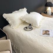 欧式双面纯棉绗缝夹棉床盖床单床垫榻榻米沙发垫多功能夏凉被盖被