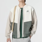 newbalancefw22刺绣，拉链棒球服夹克，外套绿色6dc39643-lbe