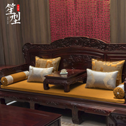新中式罗汉床坐垫定制古典红木沙发座垫套实木飘窗垫海绵垫乳胶垫