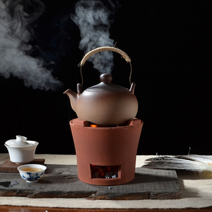 碳炉烧炭炉红泥炉小火炉围炉橄榄炭木炭功夫煮茶器家用烧水煮茶炉