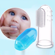 婴儿指套硅胶牙刷0齿-3QTH岁腔婴幼儿牙训练软毛牙刷舌苔口清洁乳