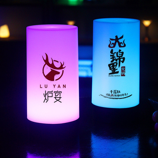 led充电酒吧台灯创意，装饰ktv清吧个性，号码剧本杀灯氛围酒吧桌灯
