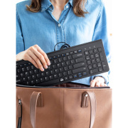 Roostand无线蓝牙键盘USB有线简约笔记本电脑台式办公家用薄便携