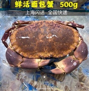 上海闪送鲜活面包蟹一斤单价 珍宝蟹英国黄金蟹螃蟹海鲜