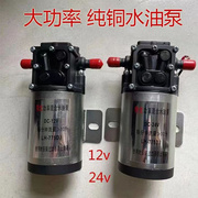 电动抽油泵抽油神器12V24V汽油柴油油箱抽油机加油机抽水泵自吸泵