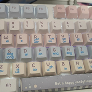 双拼-转印贴小鹤双拼，微软搜狗自然码紫光台式笔记本电脑键盘贴纸
