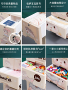特大号塑料收纳箱抽屉式玩具家用整理箱，储物箱儿童衣服盒收纳柜子